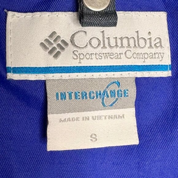 Columbia Bugaboo Interchange Hooded Ski/Snow Jacket - Blue - S - Picture 10 of 15